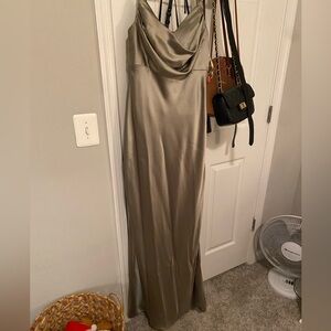 Revelry dress. Silver sage. Size 6. Bought on poshmark but never worn